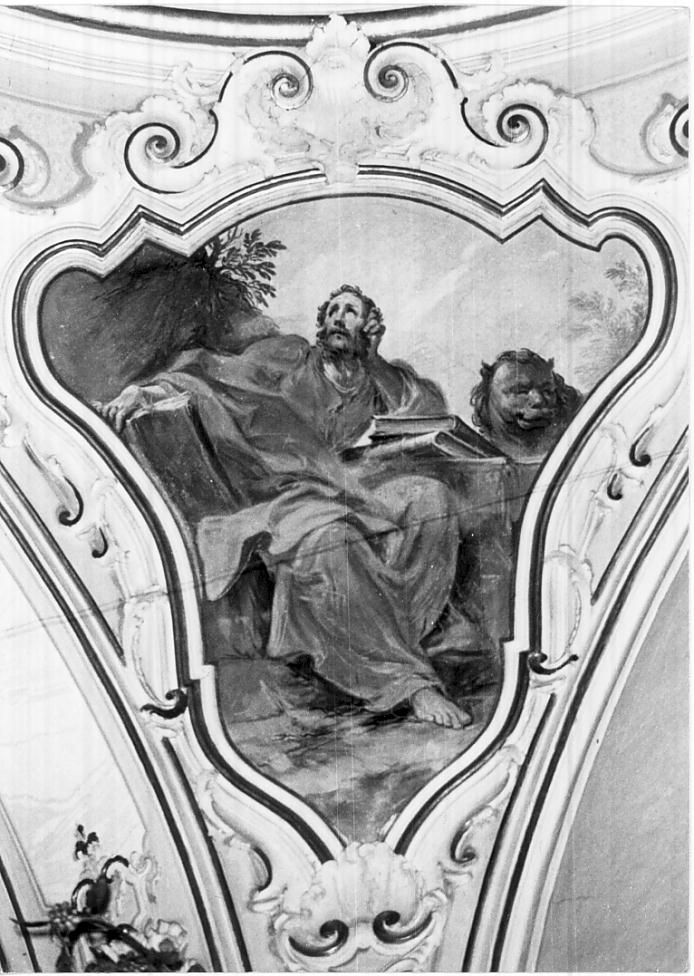 l'evangelista San Marco (dipinto, elemento d'insieme) - ambito italiano (sec. XVIII)
