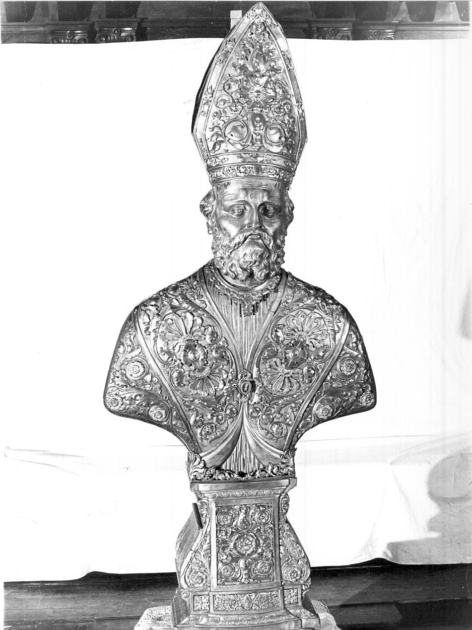 reliquiario - a busto, serie - ambito bresciano (metà sec. XIX)