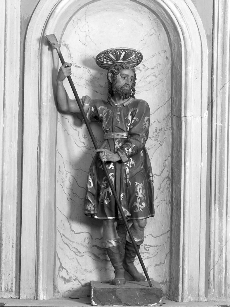 Sant'Isidoro (statua, opera isolata) - manifattura lombarda (prima metà sec. XIX)