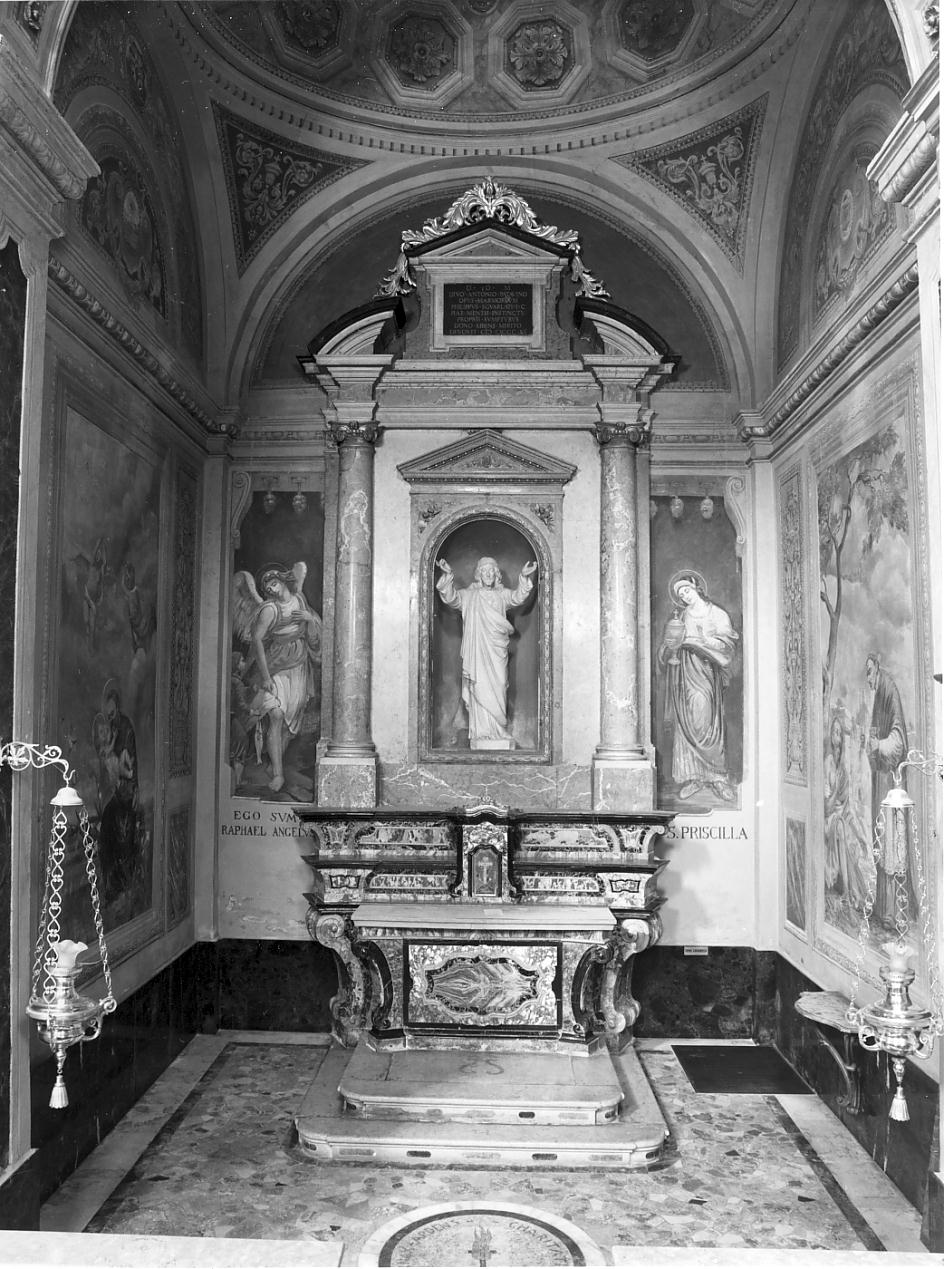 altare, complesso decorativo - manifattura cremonese (sec. XVIII, sec. XIX)