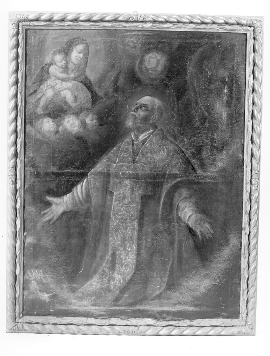 San Filippo Neri (dipinto, opera isolata) - ambito lombardo (seconda metà sec. XVII)