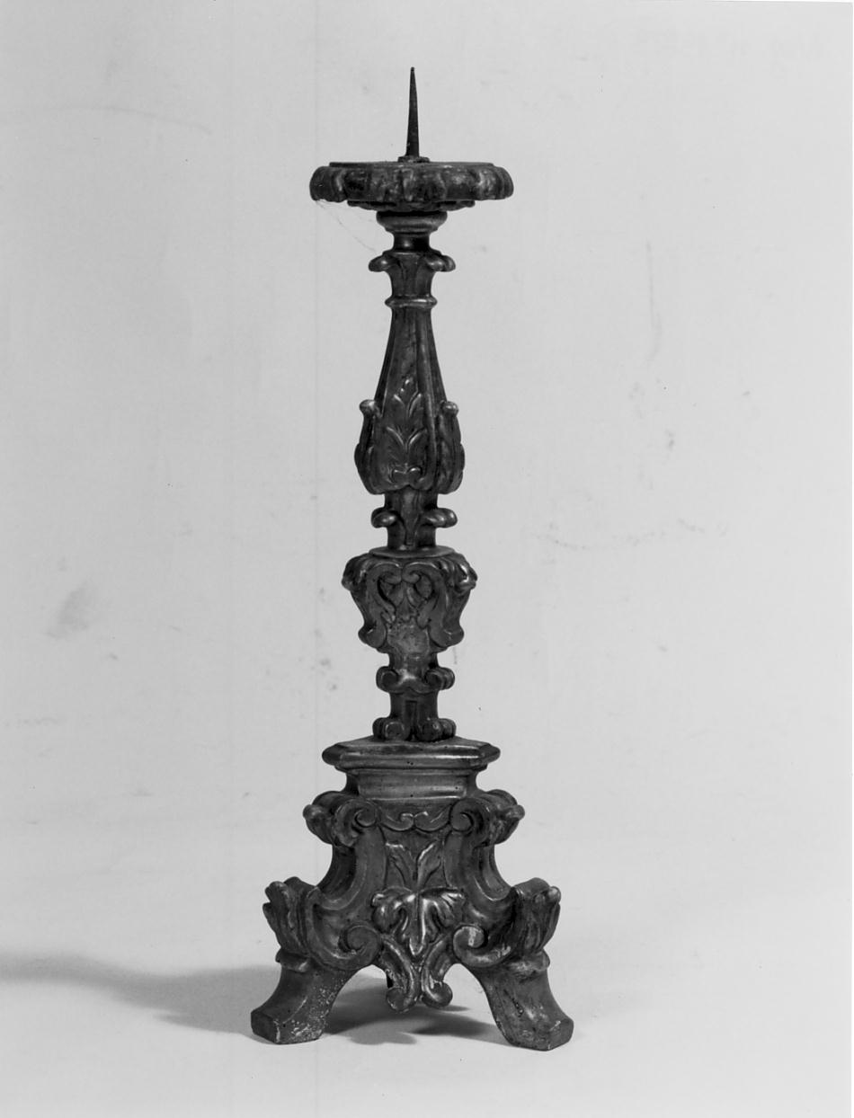 candelabro, serie - manifattura cremonese (sec. XVIII)