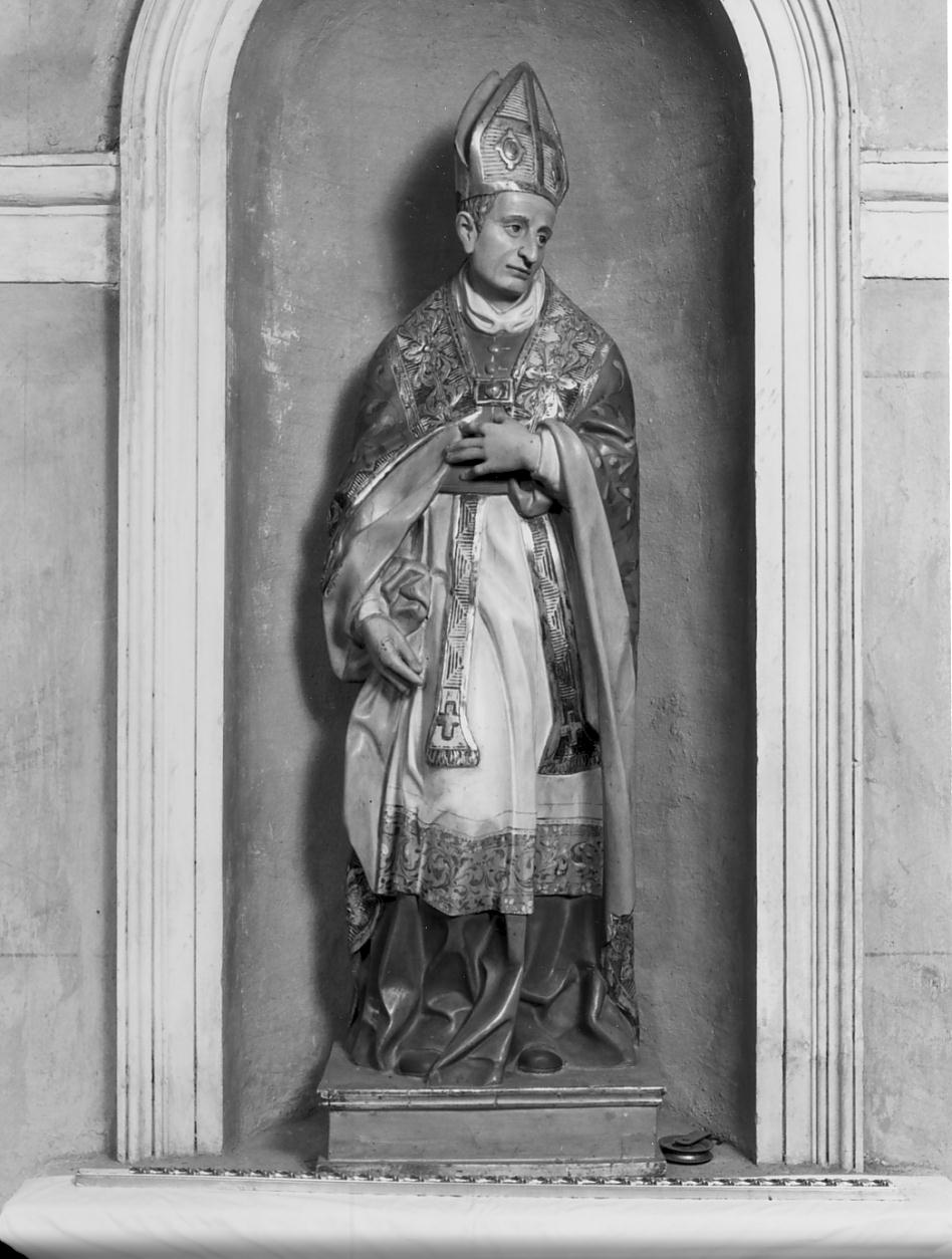 San Carlo Borromeo (statua, opera isolata) - manifattura cremonese (sec. XVIII)