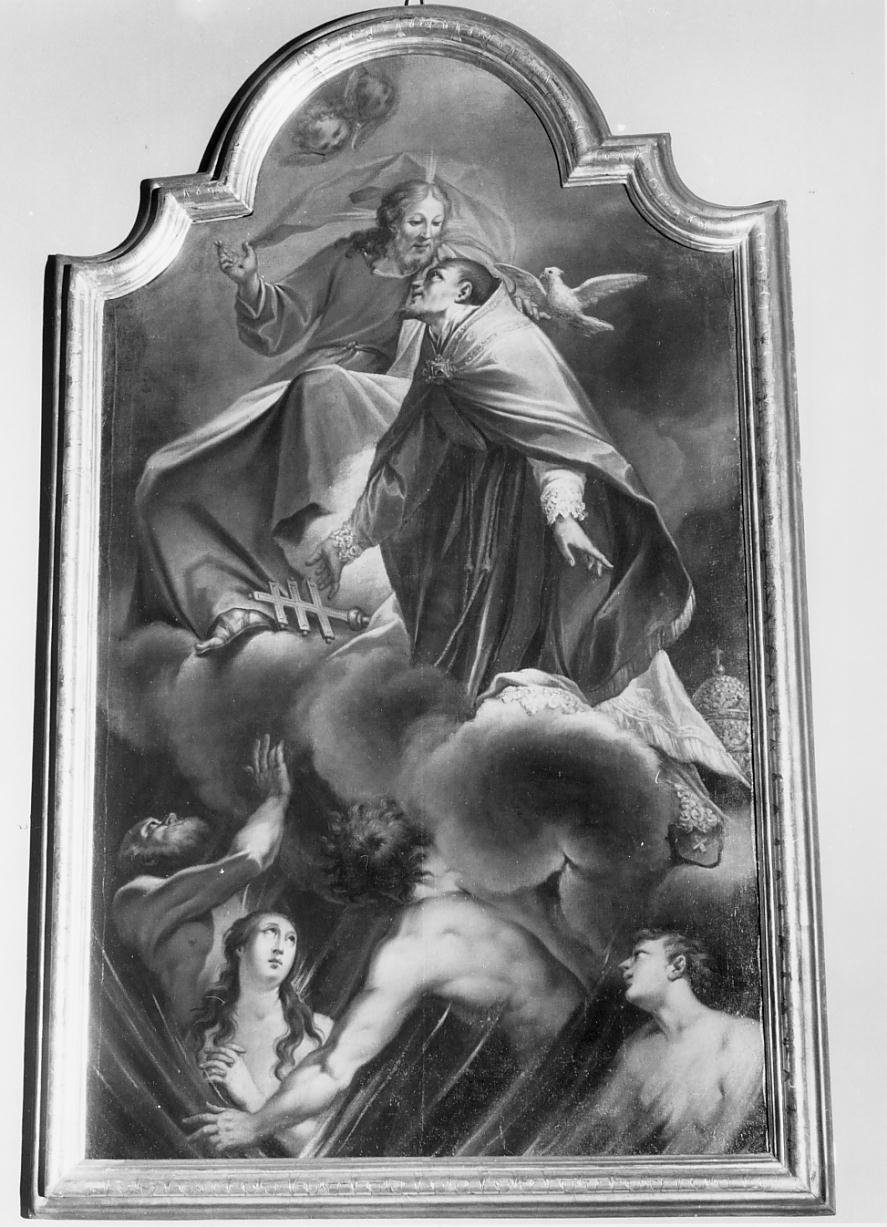 Adorazione di San Gregorio (dipinto) - ambito emiliano (fine sec. XVIII)