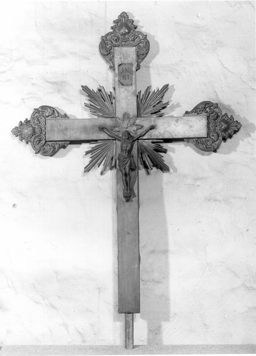 croce d'altare - ambito mantovano (fine sec. XIX)