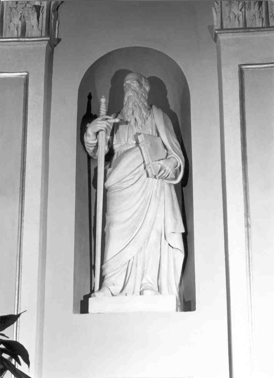 San Paolo (statua, elemento d'insieme) - ambito mantovano (sec. XVIII)