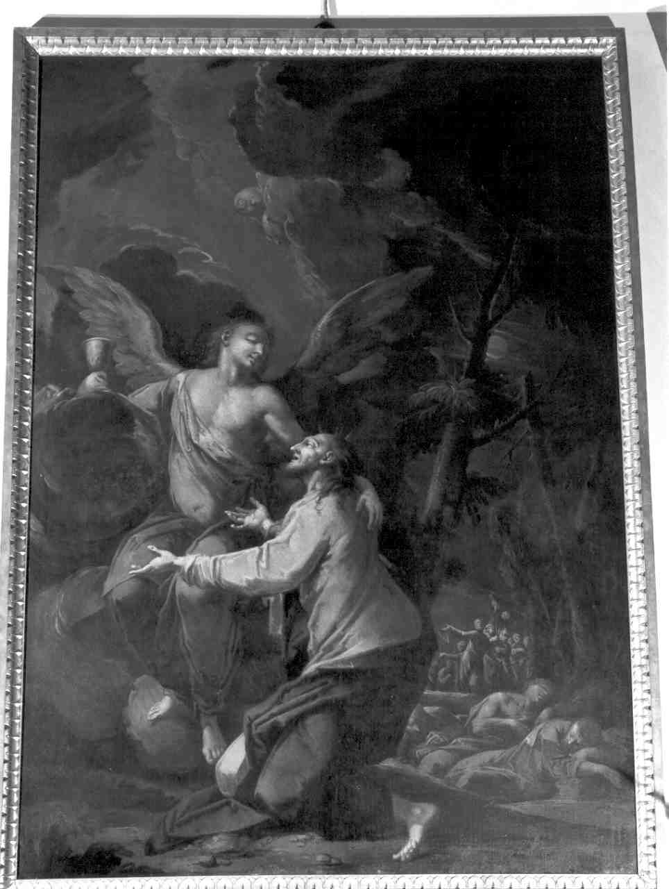 orazione di Cristo nell'orto di Getsemani (dipinto, opera isolata) di Cadioli Giovanni (sec. XVIII)