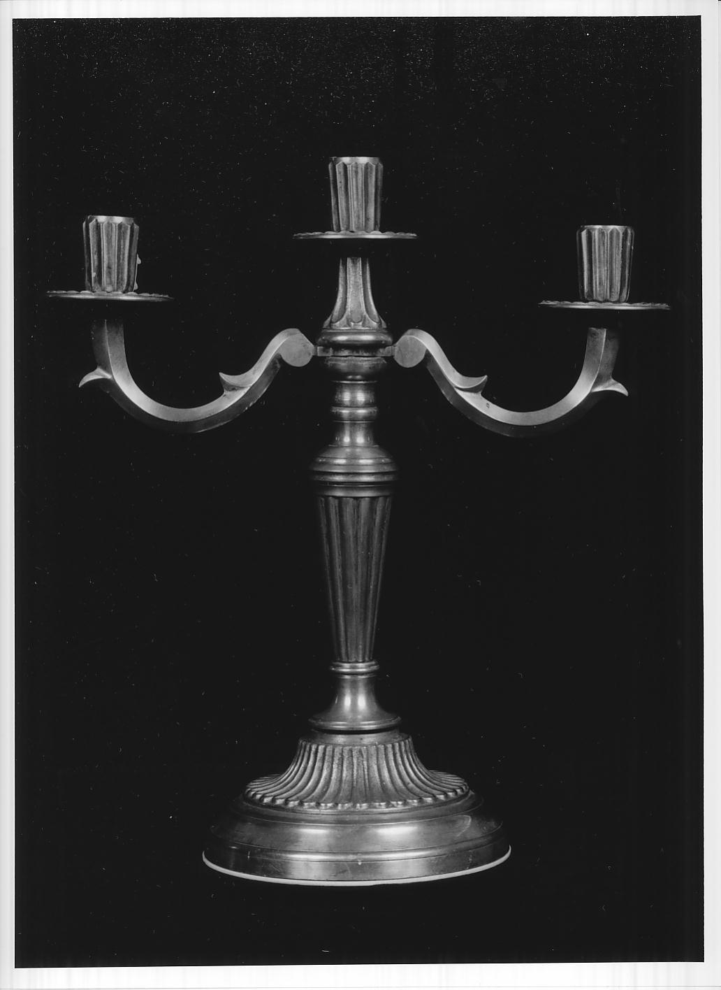 candelabro, serie - ambito lombardo (prima metà sec. XX)
