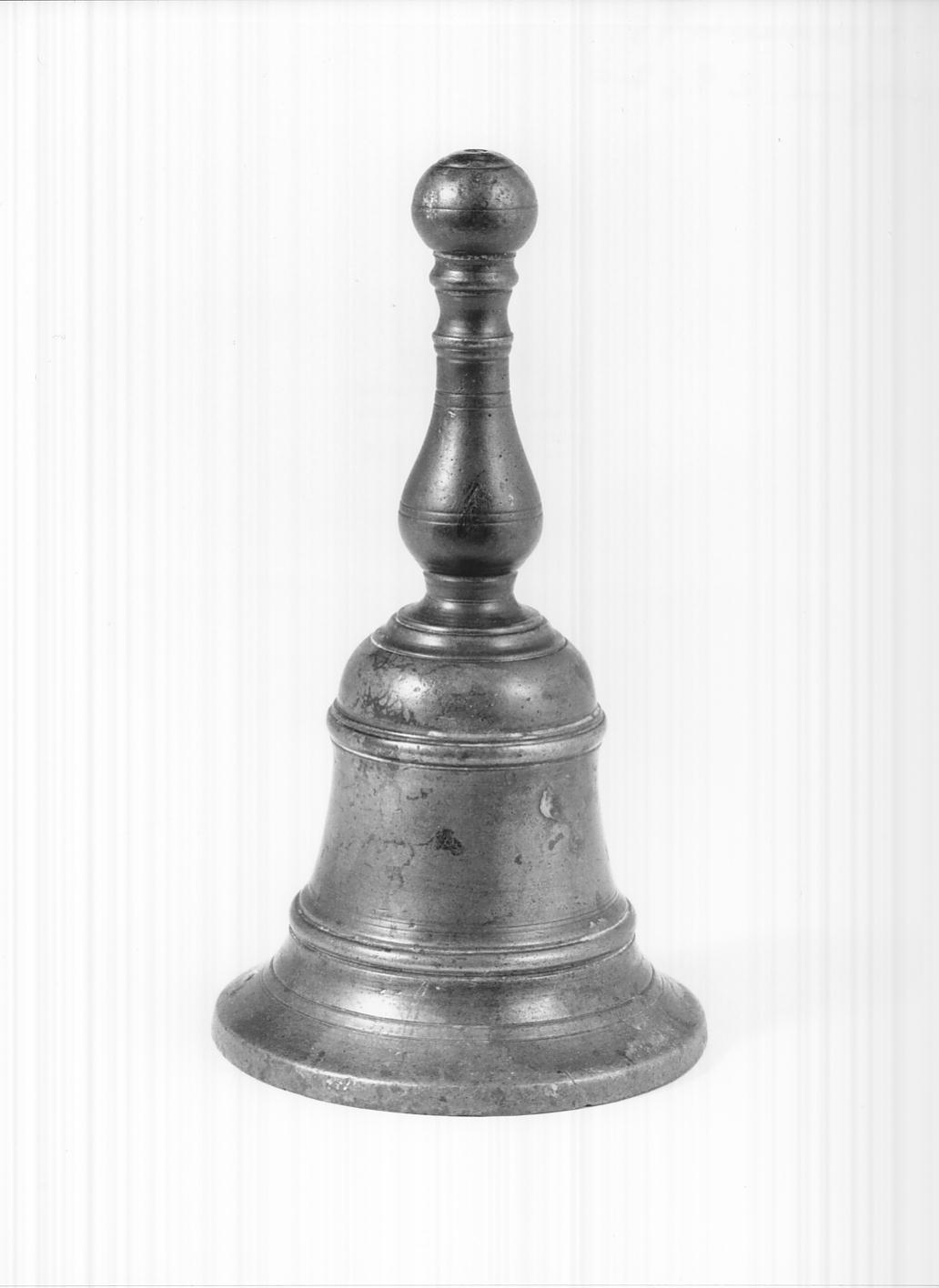campanello d'altare, opera isolata - produzione lombarda (sec. XIX)