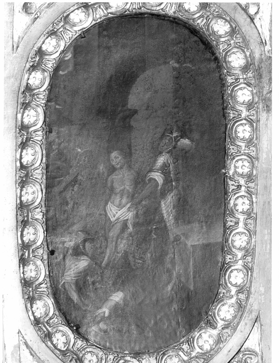 flagellazione di Cristo (dipinto, elemento d'insieme) di Turri Daniele (sec. XVII)
