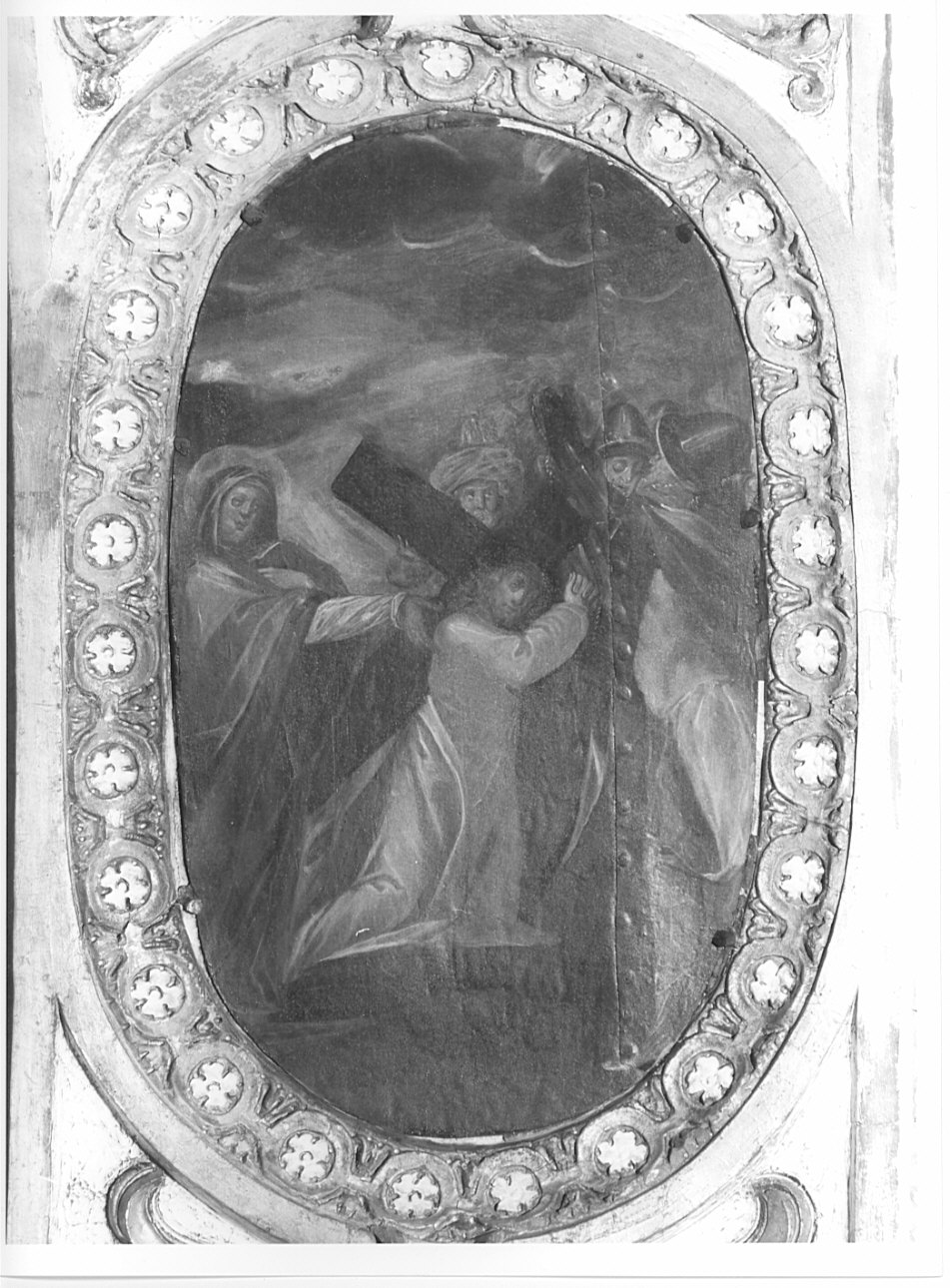 salita di Cristo al monte Calvario (dipinto, elemento d'insieme) di Turri Daniele (sec. XVII)