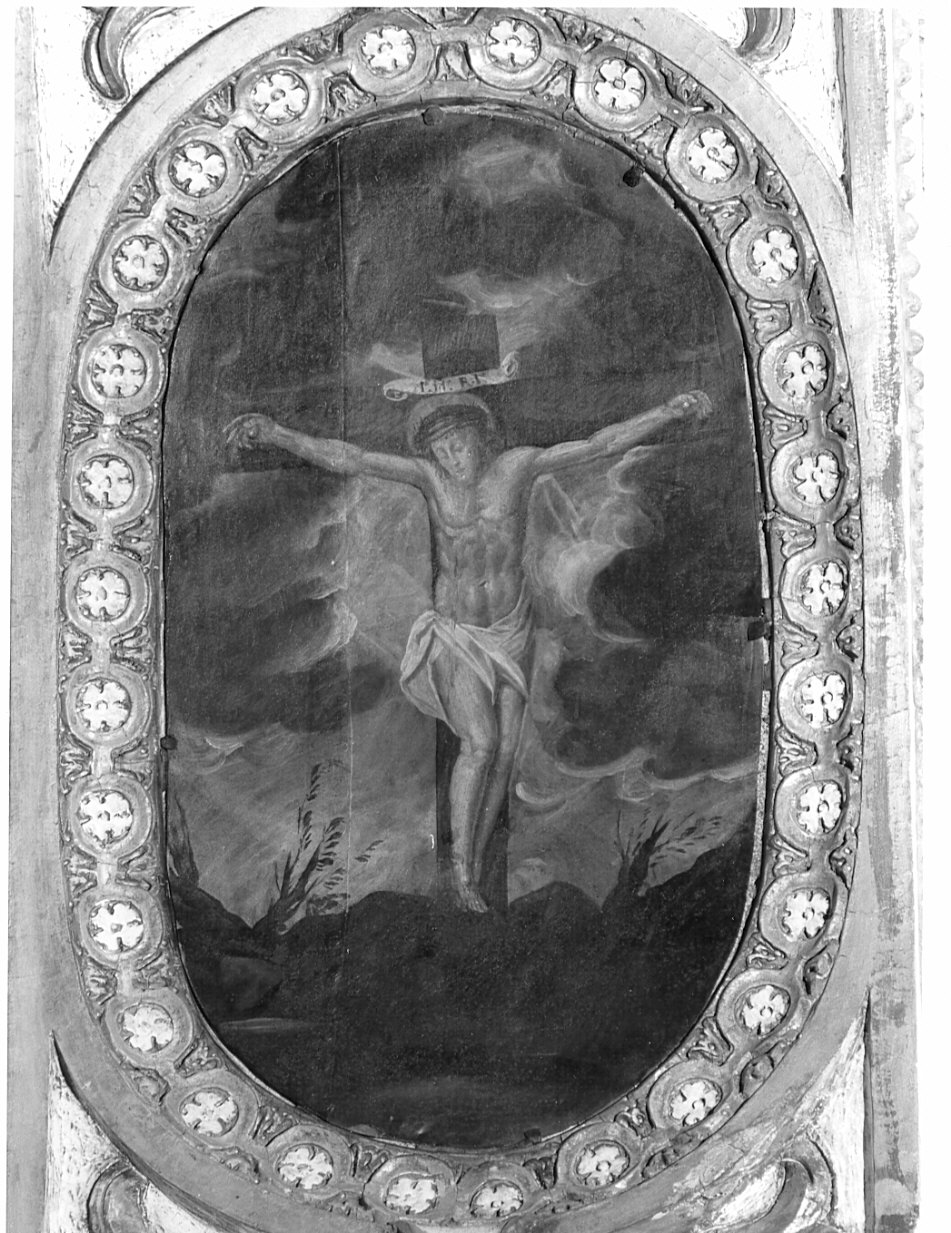 crocifissione di Cristo (dipinto, elemento d'insieme) di Turri Daniele (sec. XVII)