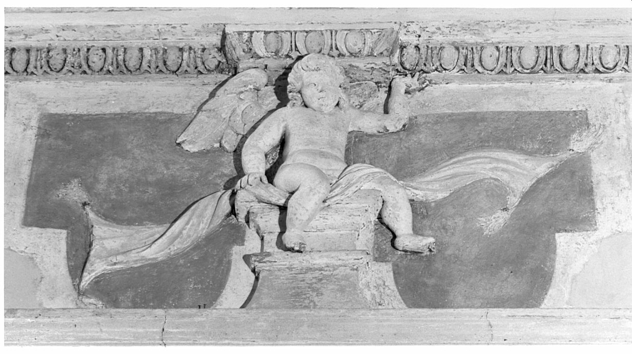 angioletto (statuetta, opera isolata) - ambito lombardo (prima metà sec. XVII)