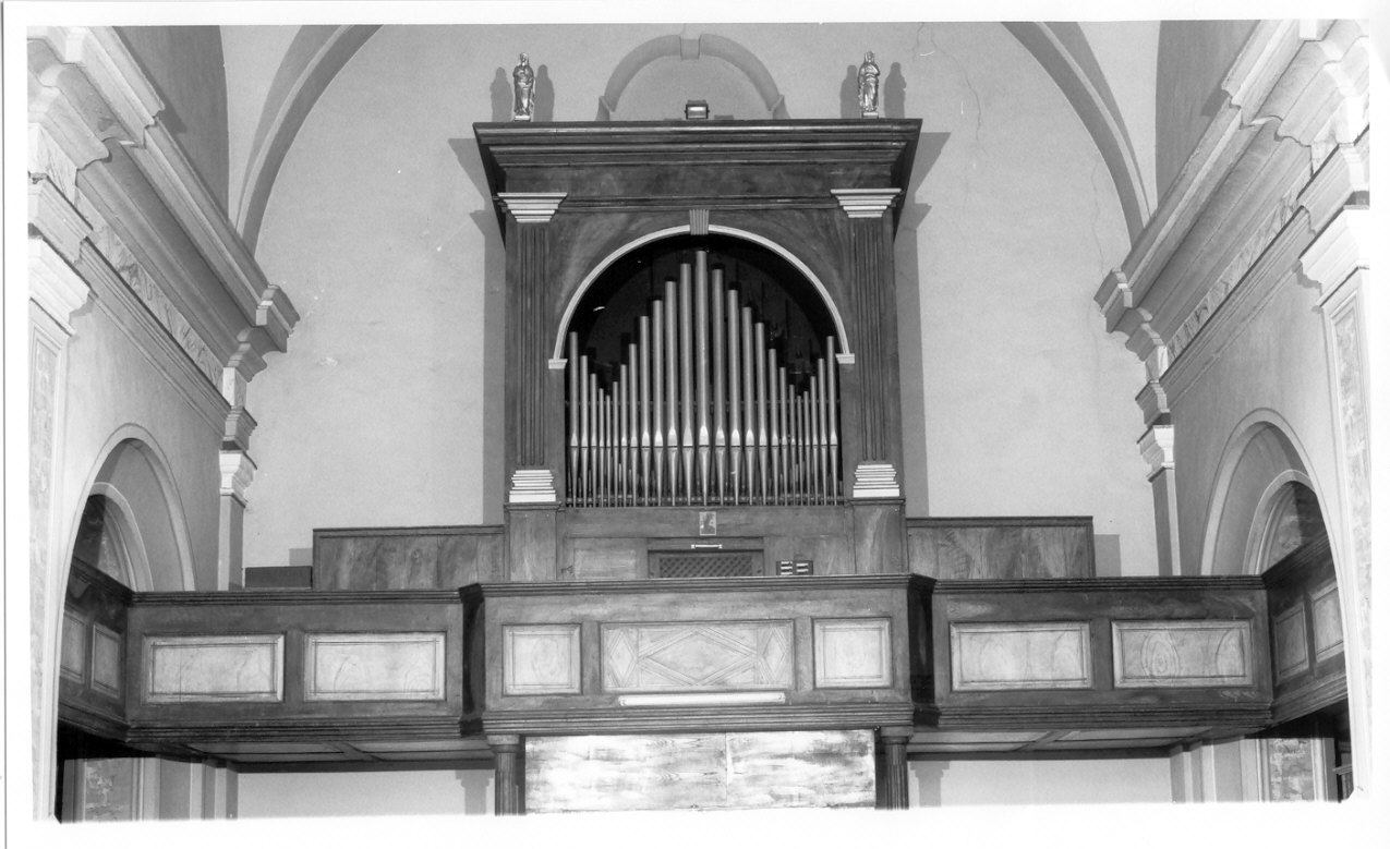 tribuna d'organo, opera isolata - ambito lombardo (sec. XIX)