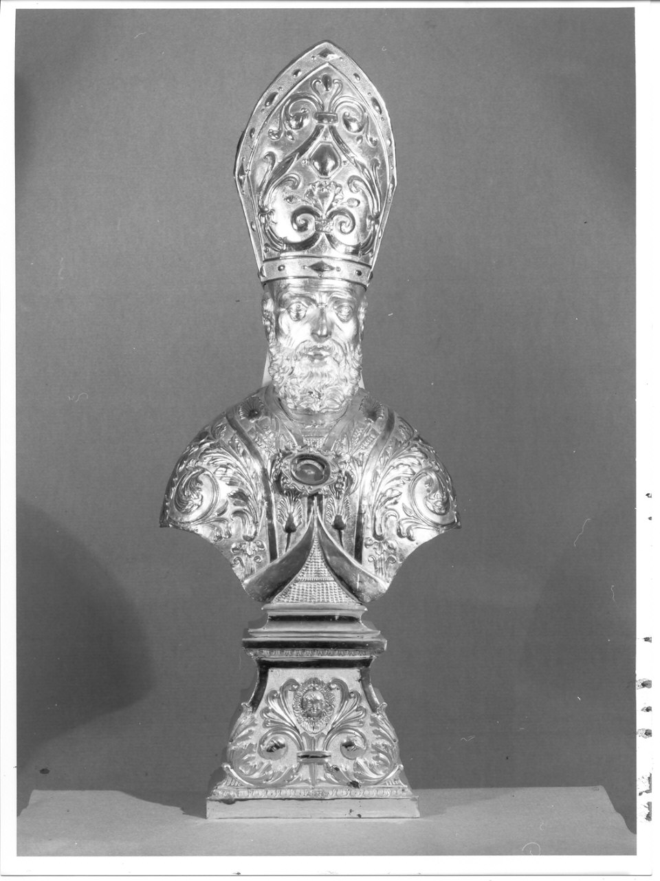 reliquiario - a busto, insieme - ambito lombardo (sec. XVIII)