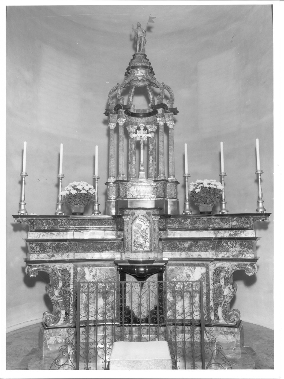altare maggiore, opera isolata - ambito lombardo (seconda metà sec. XVIII)