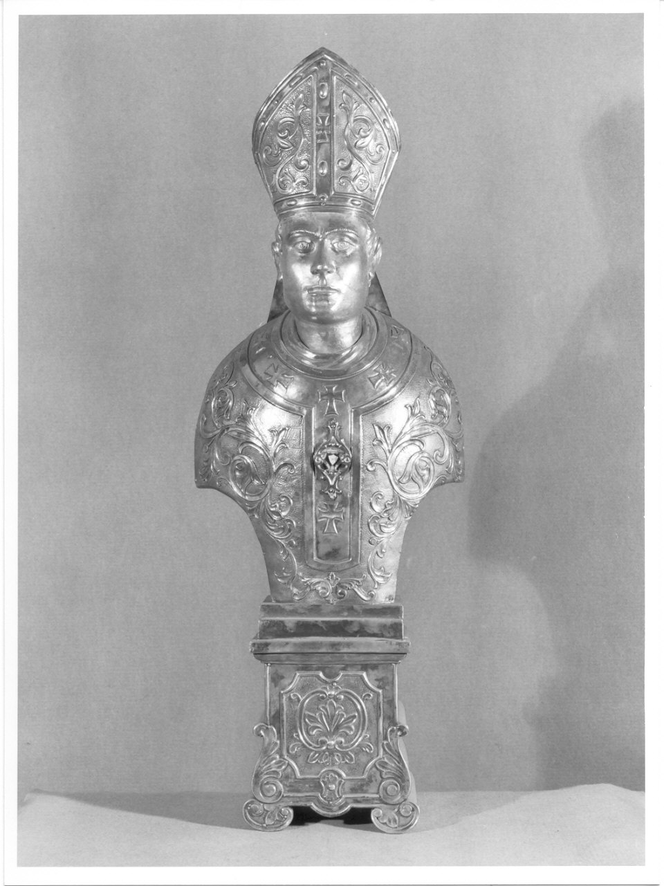 reliquiario - a busto, serie - ambito lombardo (sec. XIX)
