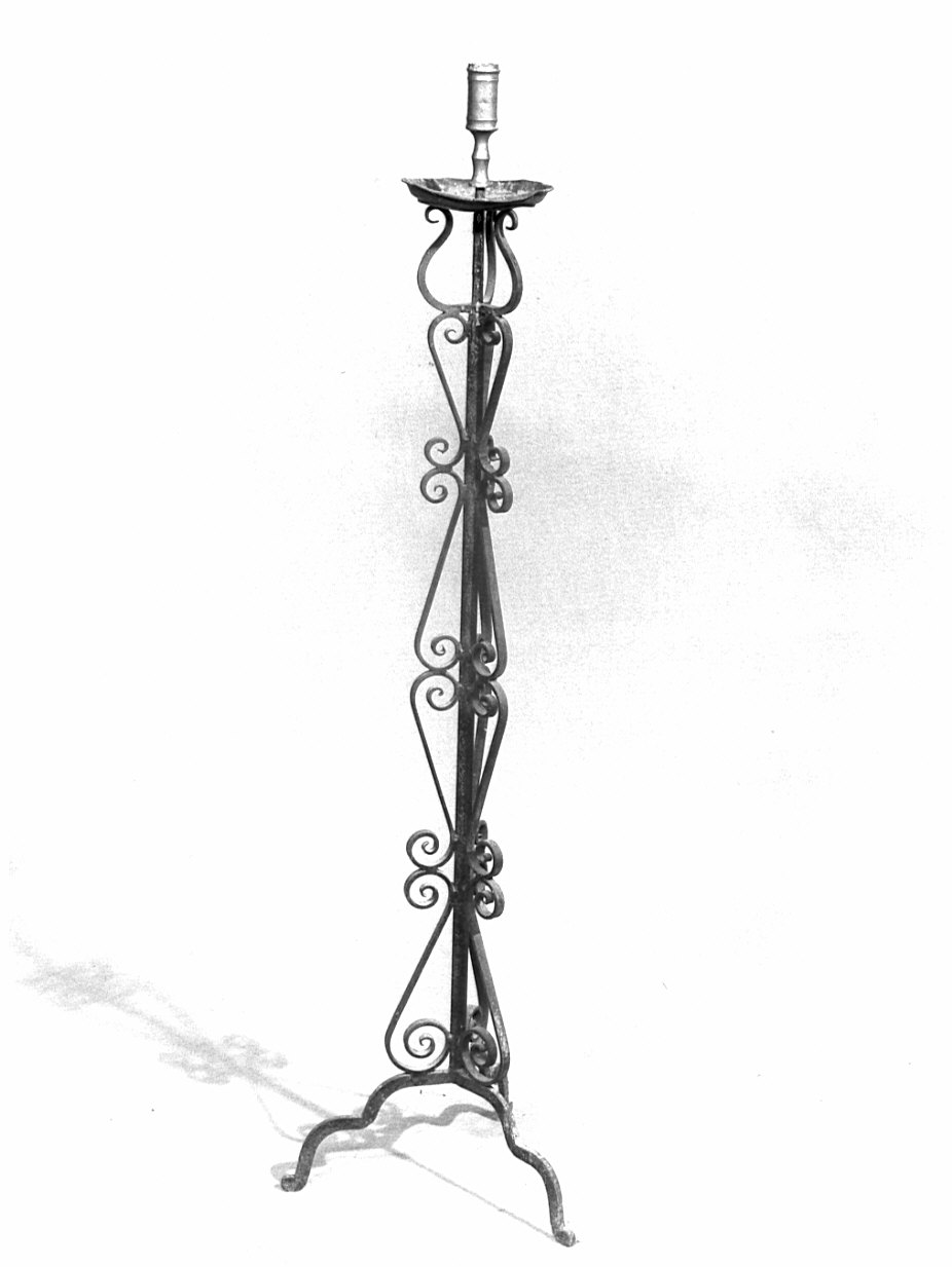 candelabro funebre, opera isolata - bottega comacina (sec. XIX)