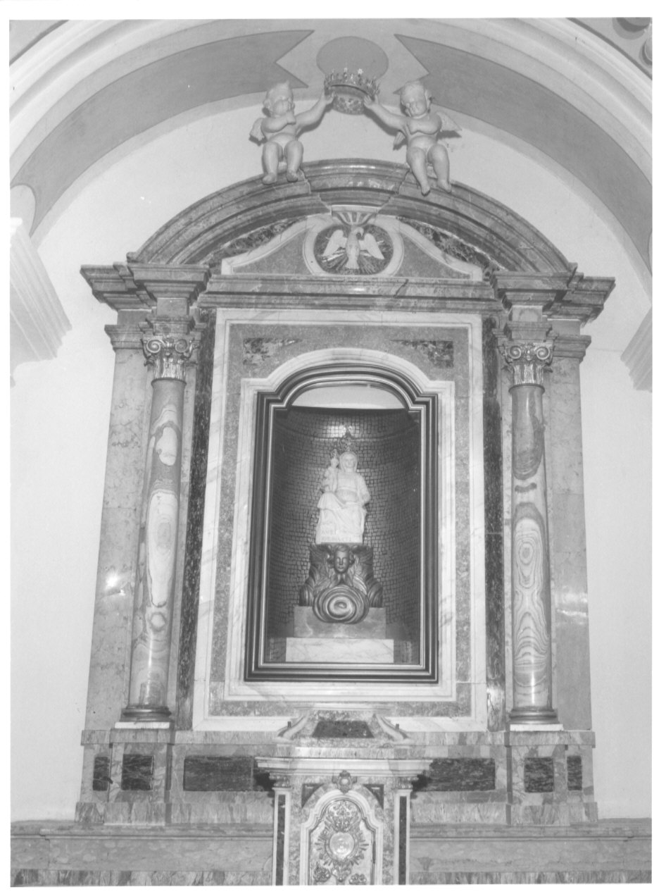 altare maggiore, complesso decorativo - bottega lombarda (seconda metà sec. XIX)