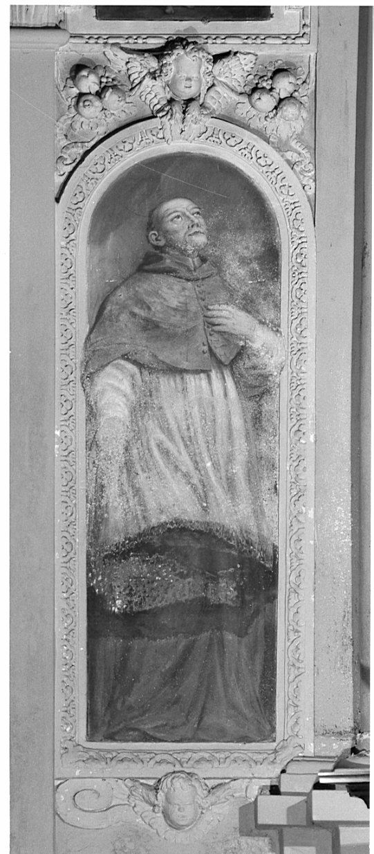 San Carlo Borromeo (dipinto, elemento d'insieme) di Quaglio Giulio (attribuito) (sec. XVIII)