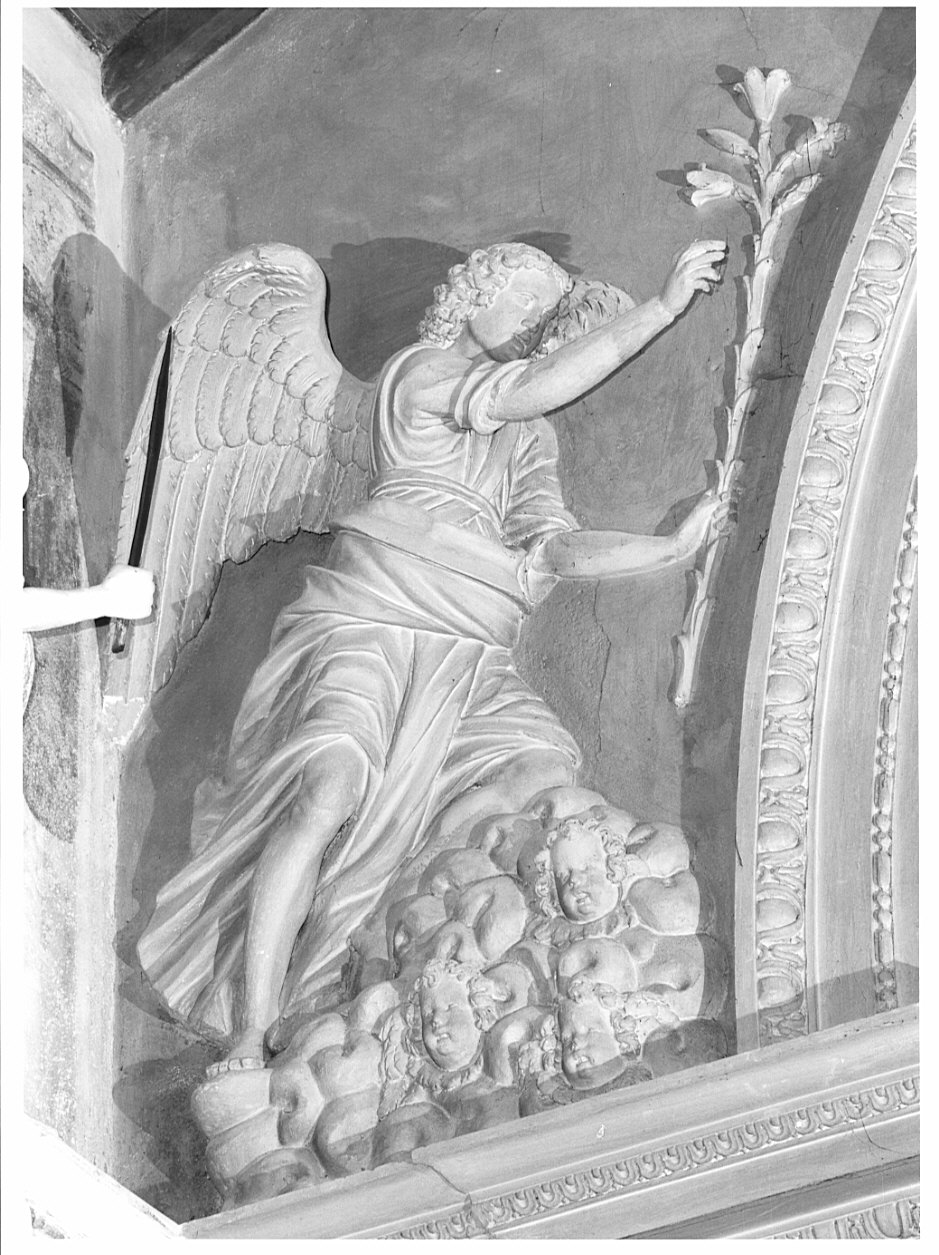 San Gabriele Arcangelo (decorazione plastica, elemento d'insieme) - bottega lombarda (sec. XVIII)