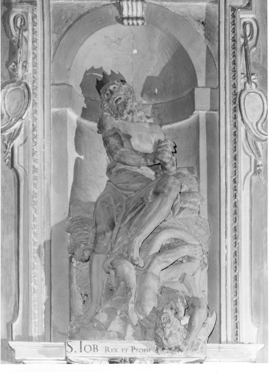 Giobbe (statua, opera isolata) - bottega lombarda (inizio sec. XVII)