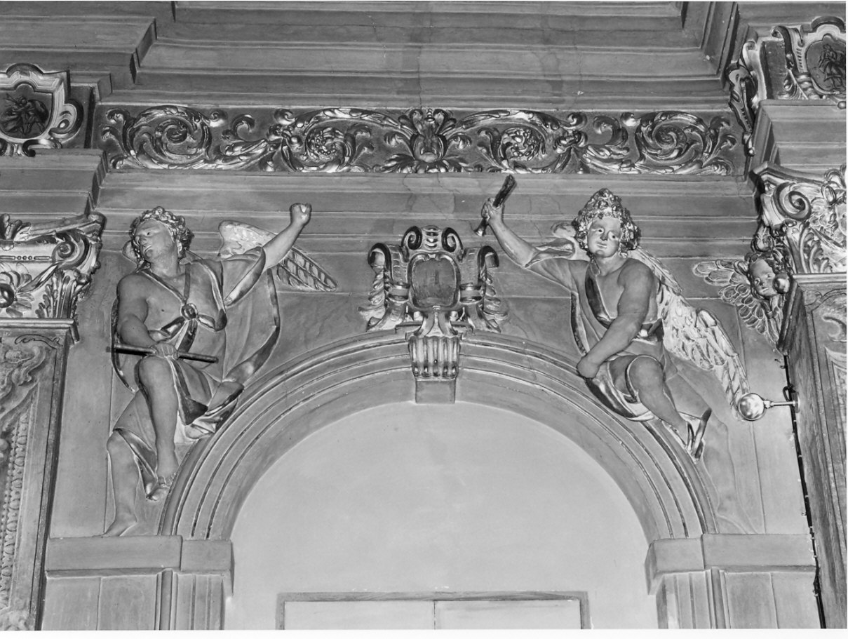 angeli (scultura, coppia) - bottega lombarda (inizio sec. XVIII)