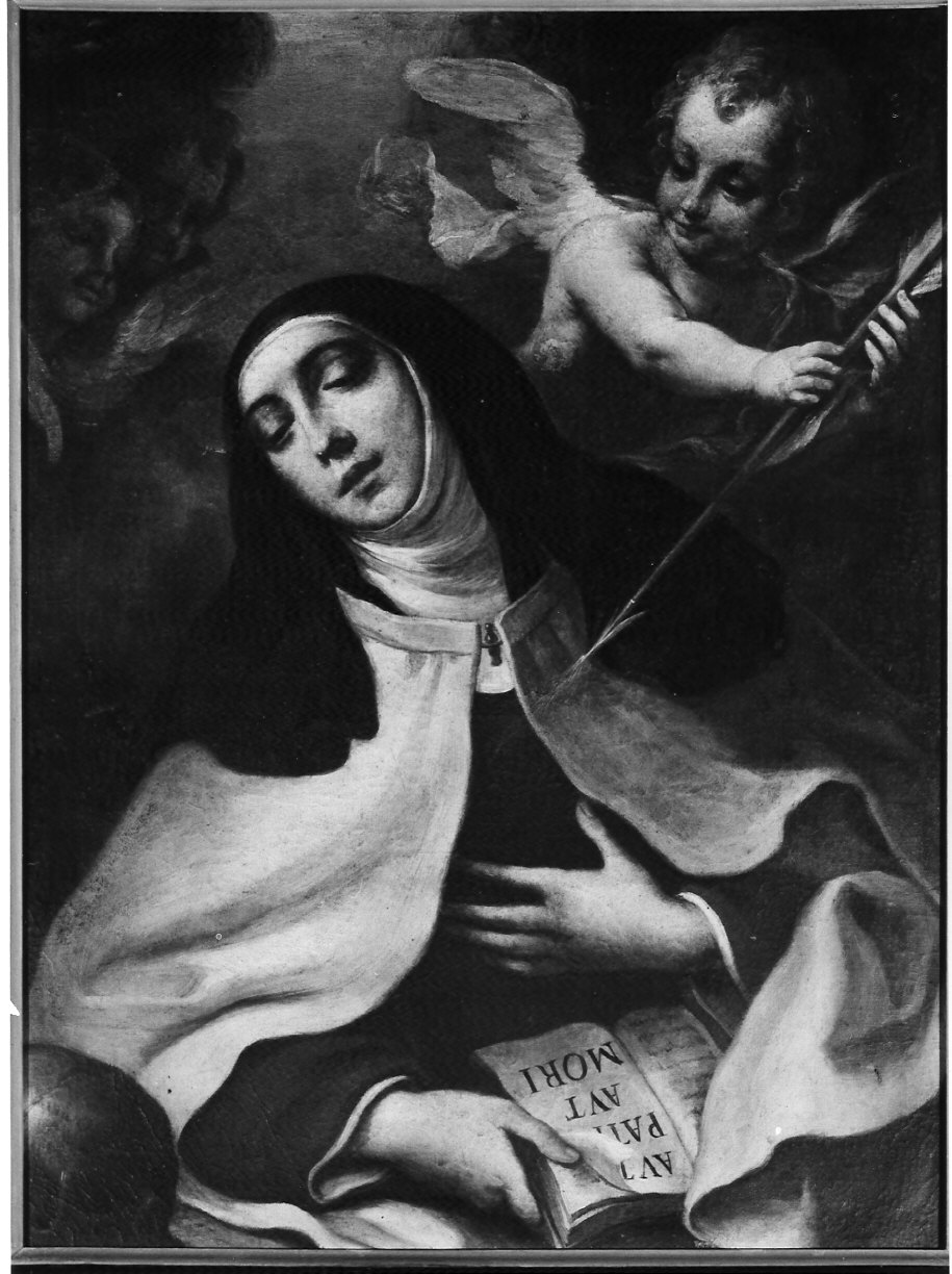 estasi di Santa Teresa d'Avila (dipinto, opera isolata) - ambito lombardo (prima metà sec. XVIII)