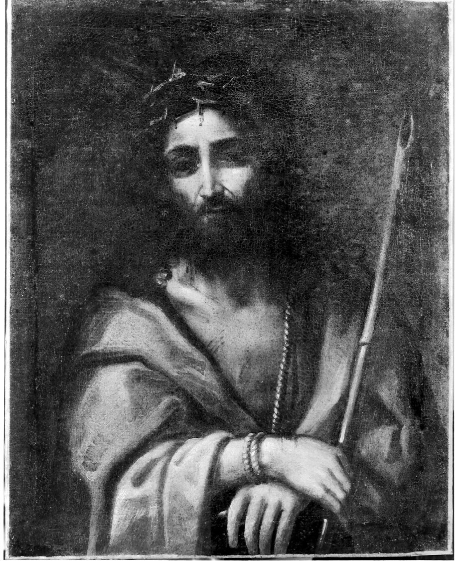 Cristo coronato di spine (dipinto, opera isolata) - ambito lombardo (sec. XVII)