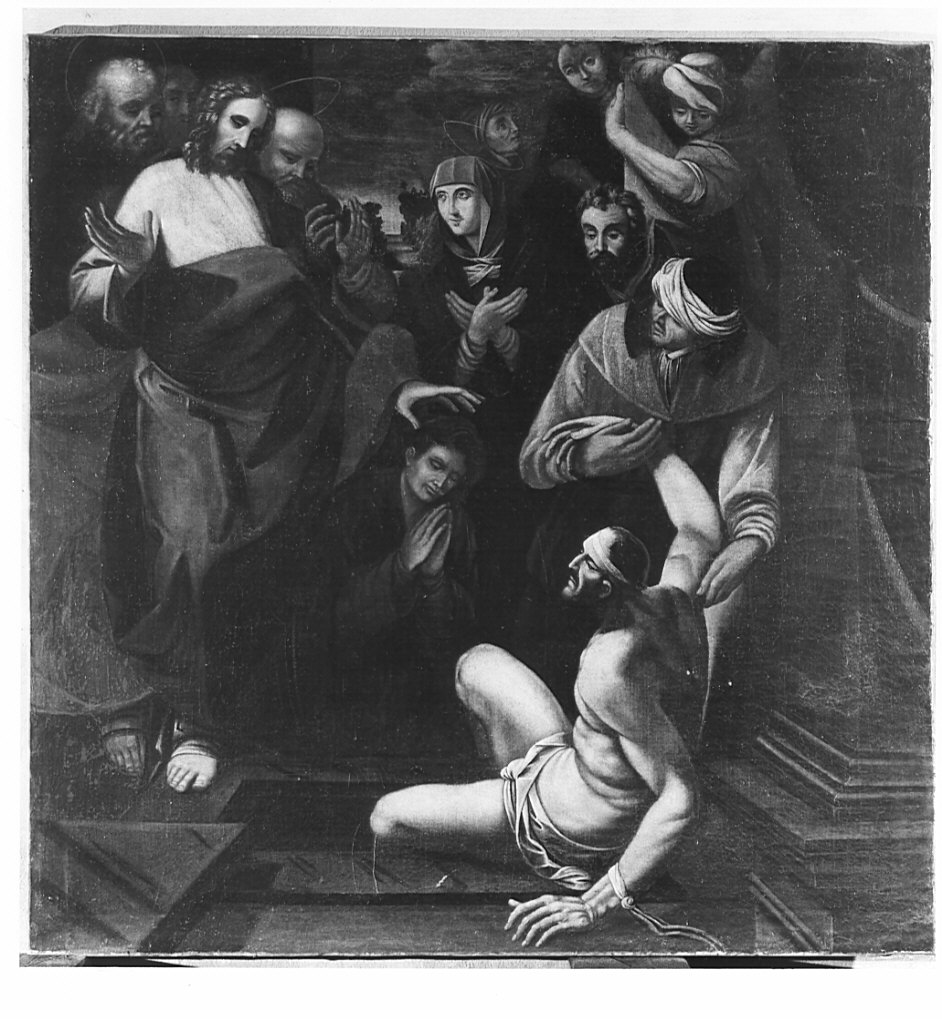 resurrezione di Cristo (dipinto, opera isolata) - ambito lombardo (sec. XVII)