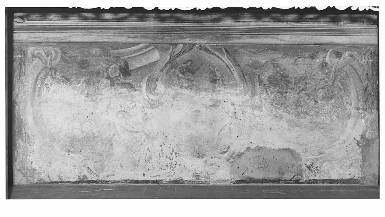 Annunciazione (paliotto, frammento) - ambito milanese (sec. XVIII)