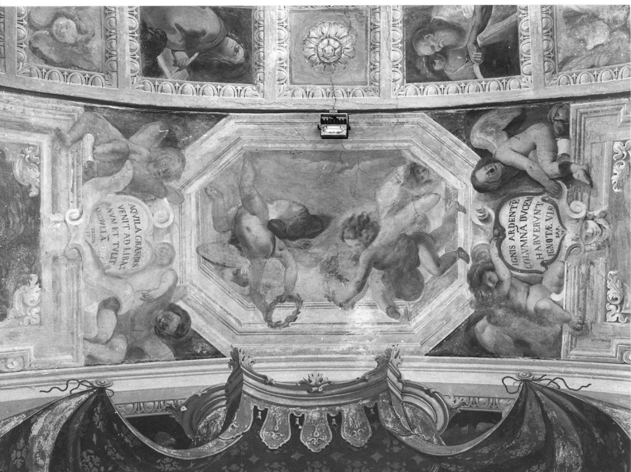 angeli (dipinto, elemento d'insieme) - ambito lombardo (sec. XVII)