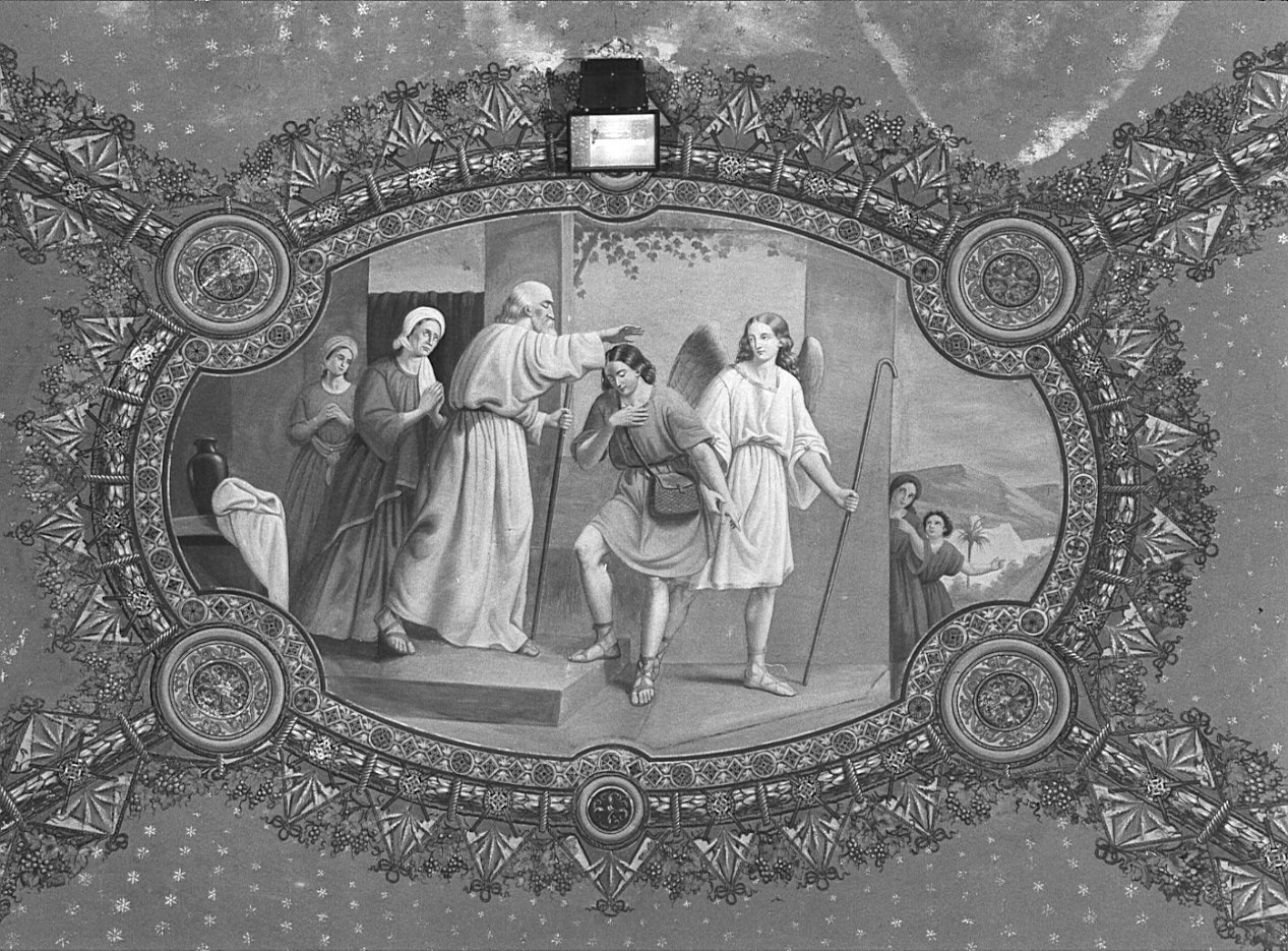 scene sacre/ santi (dipinto, ciclo) di Barabini Gaetano (attribuito) (sec. XIX)