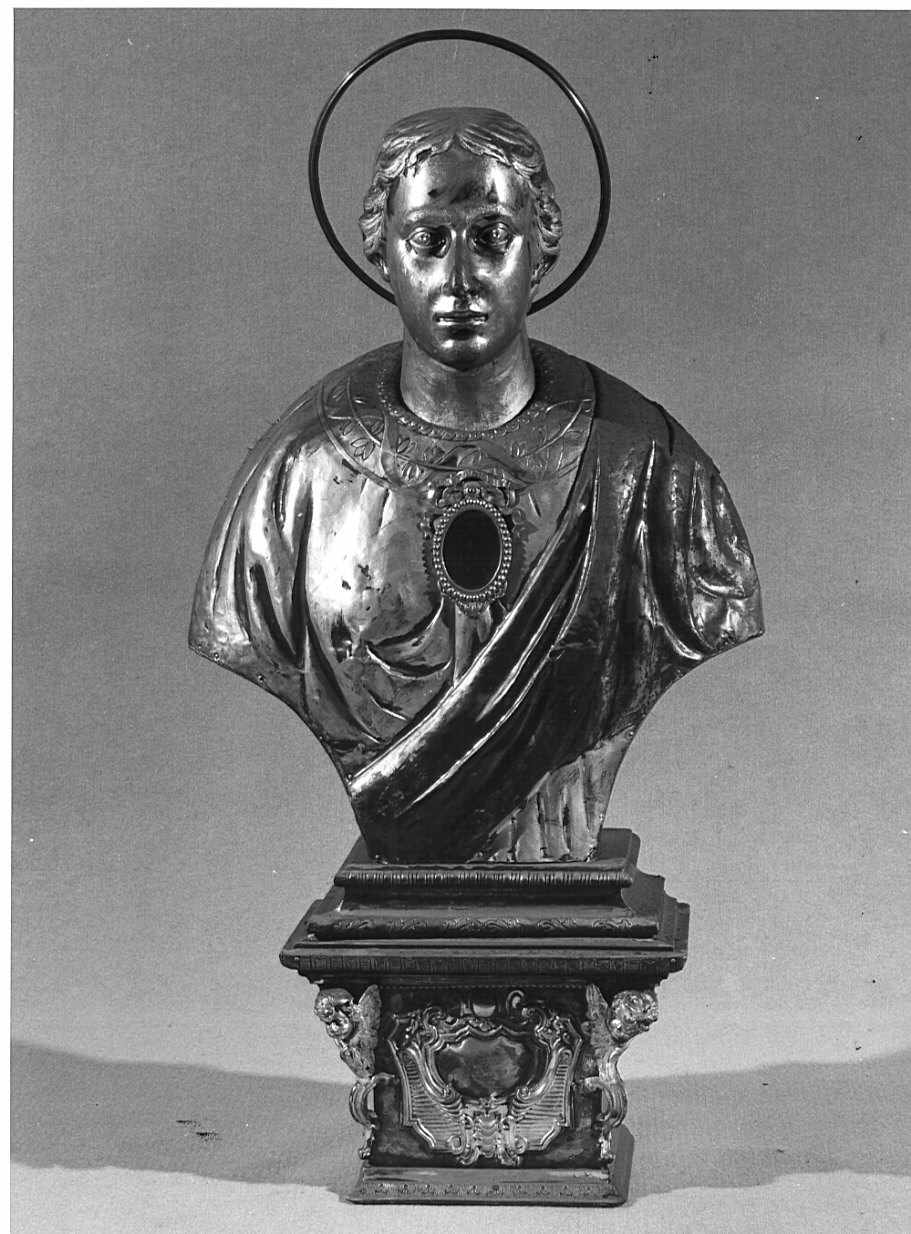 Santa Martina (reliquiario - a busto, opera isolata) - bottega lombarda (sec. XVII)