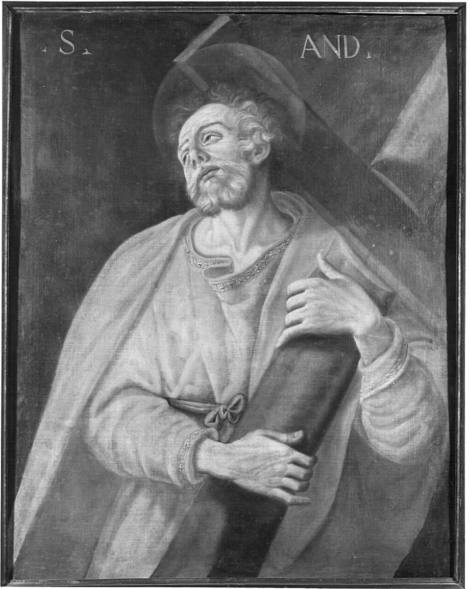 San Simone Apostolo (dipinto, opera isolata) - ambito lombardo (seconda metà sec. XVI)