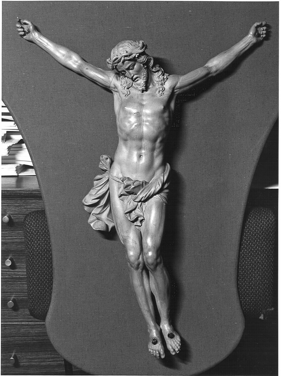 Cristo crocifisso (scultura, opera isolata) - bottega lombarda (sec. XVIII)