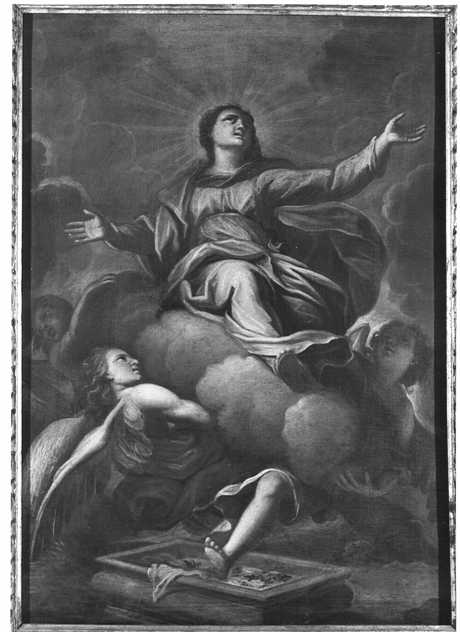 assunzione della Madonna (dipinto, opera isolata) - ambito lombardo (sec. XVII)