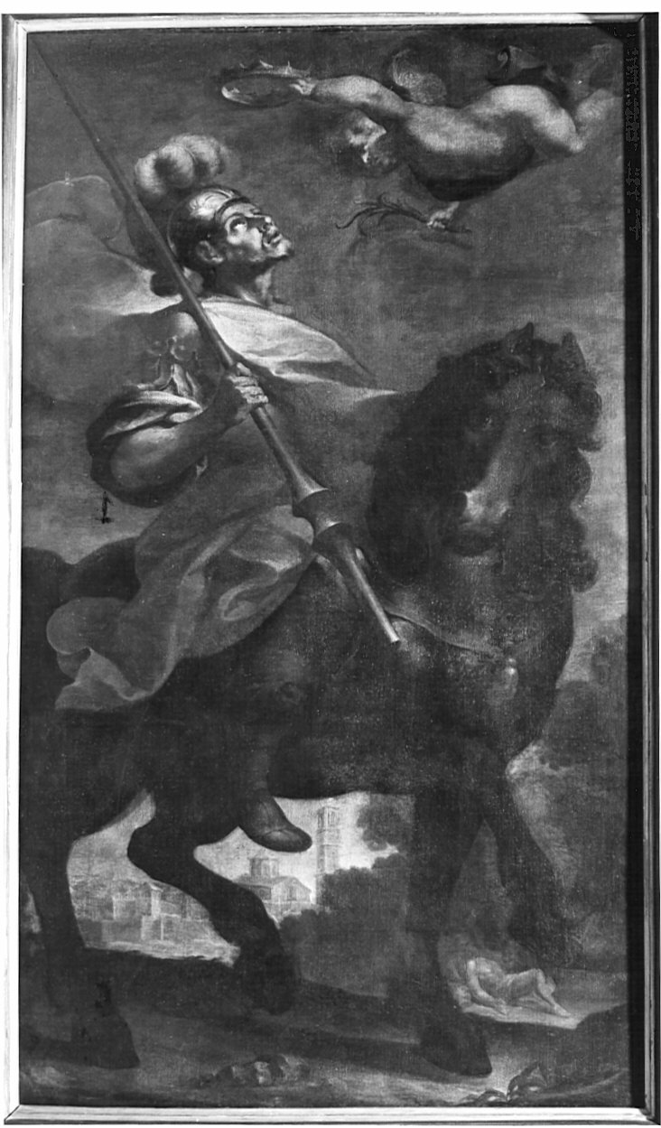 San Vittore (dipinto, opera isolata) di Ronchelli Giovanni Battista (attribuito) (sec. XVIII)