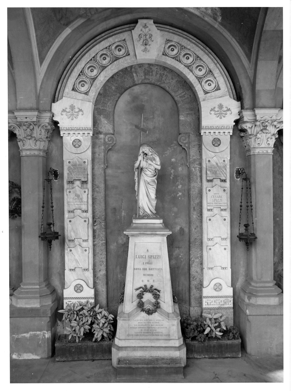 monumento funebre - bottega lombarda (sec. XX)