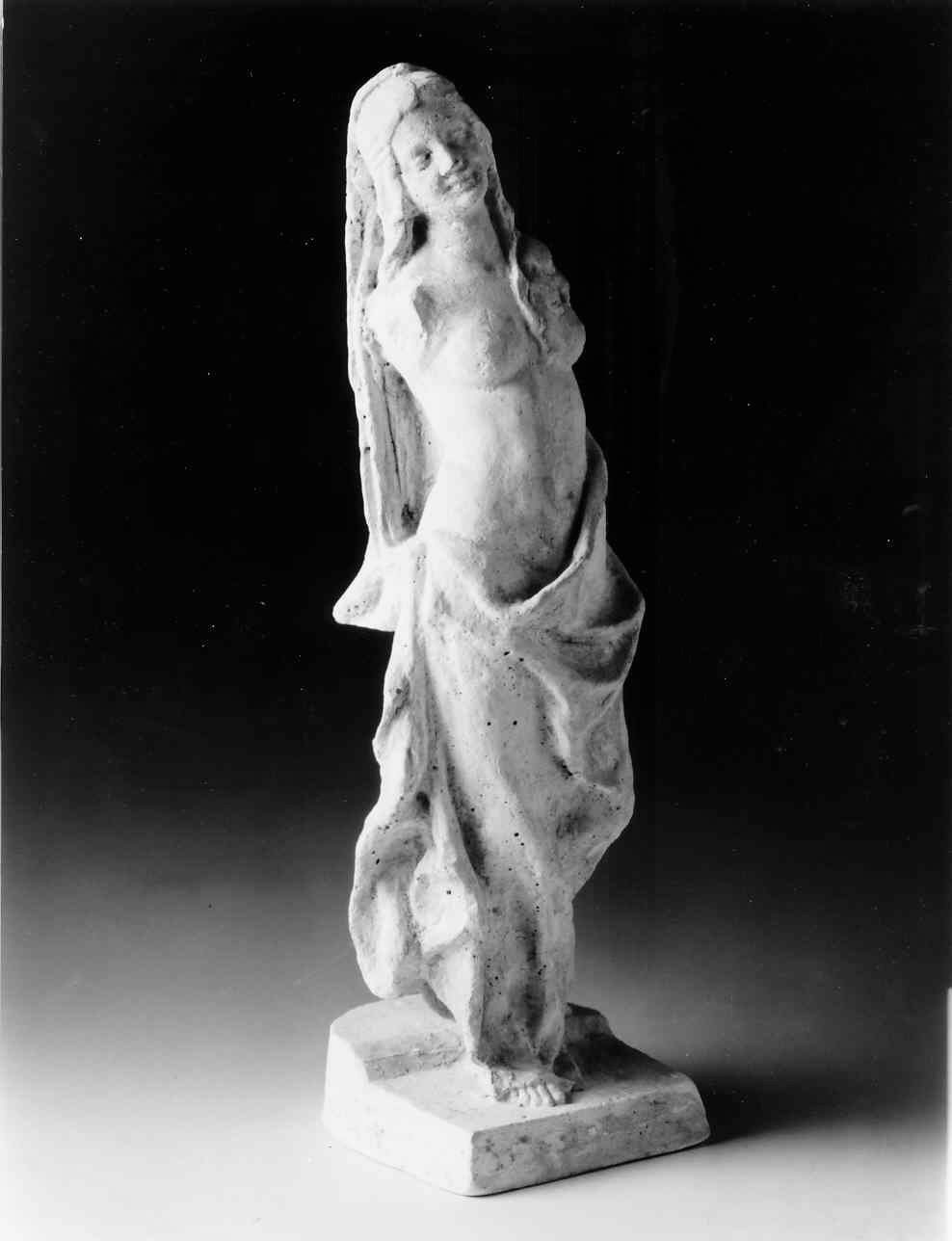 Nudo, figura femminile in piedi (scultura, opera isolata) - ambito lombardo (ultimo quarto sec. XIX)