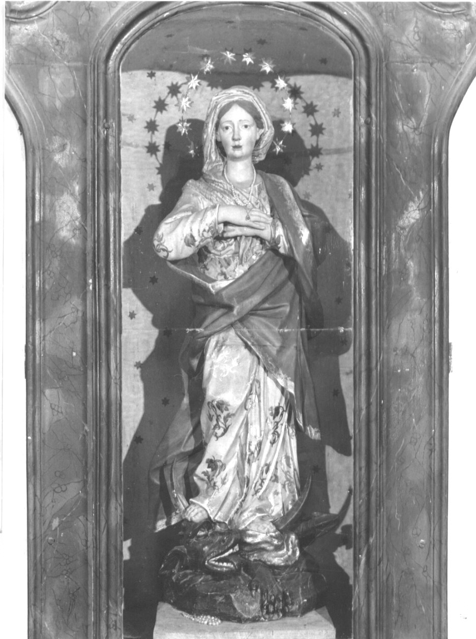 Maria Vergine Immacolata, Immacolata Concezione (scultura, opera isolata) - ambito lombardo (sec. XVIII)
