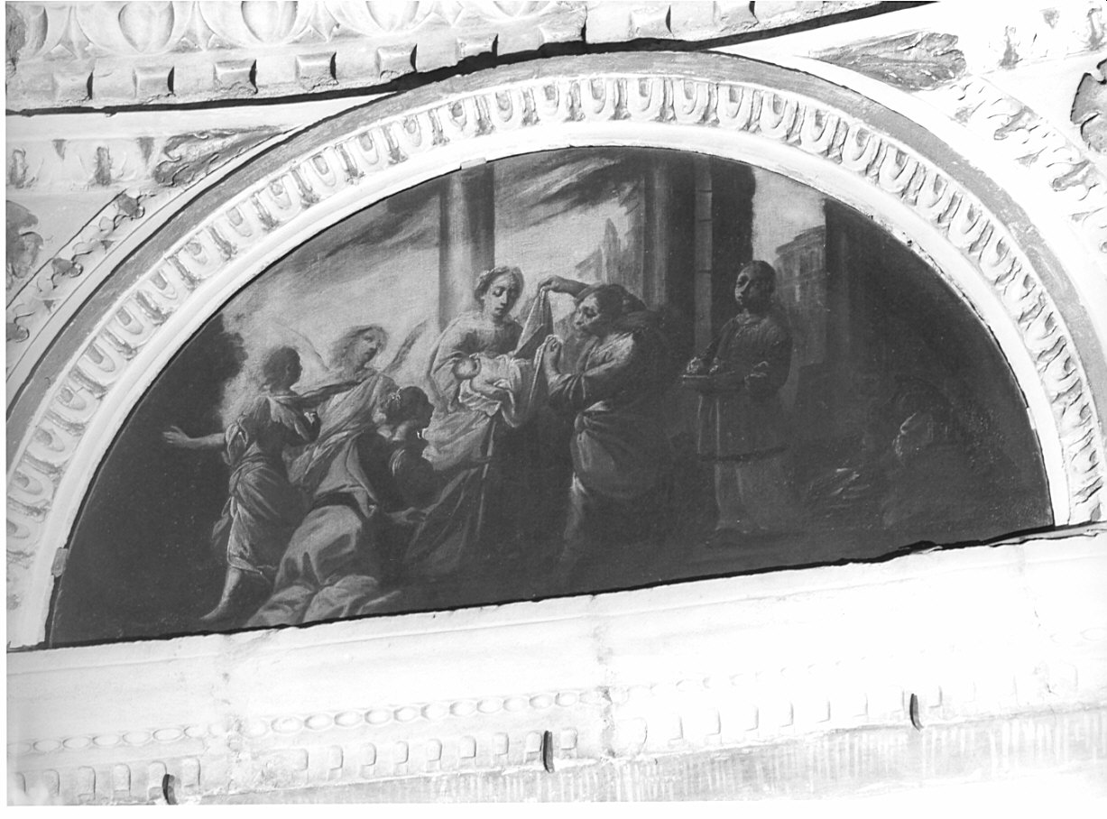 circoncisione di Gesù Bambino (dipinto) - ambito lombardo (prima metà sec. XVIII)