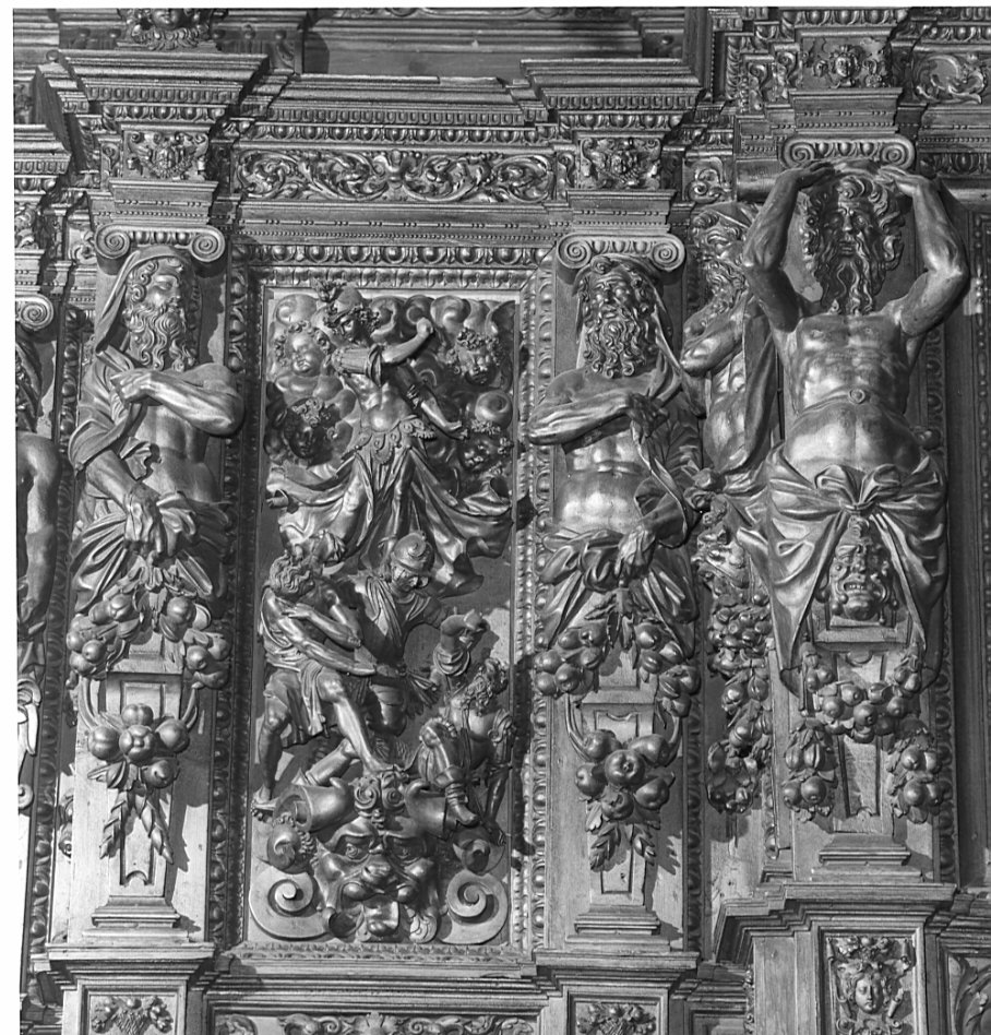 strage degli innocenti (?) (rilievo) di Salmoiraghi Giovanni Battista (sec. XVII)