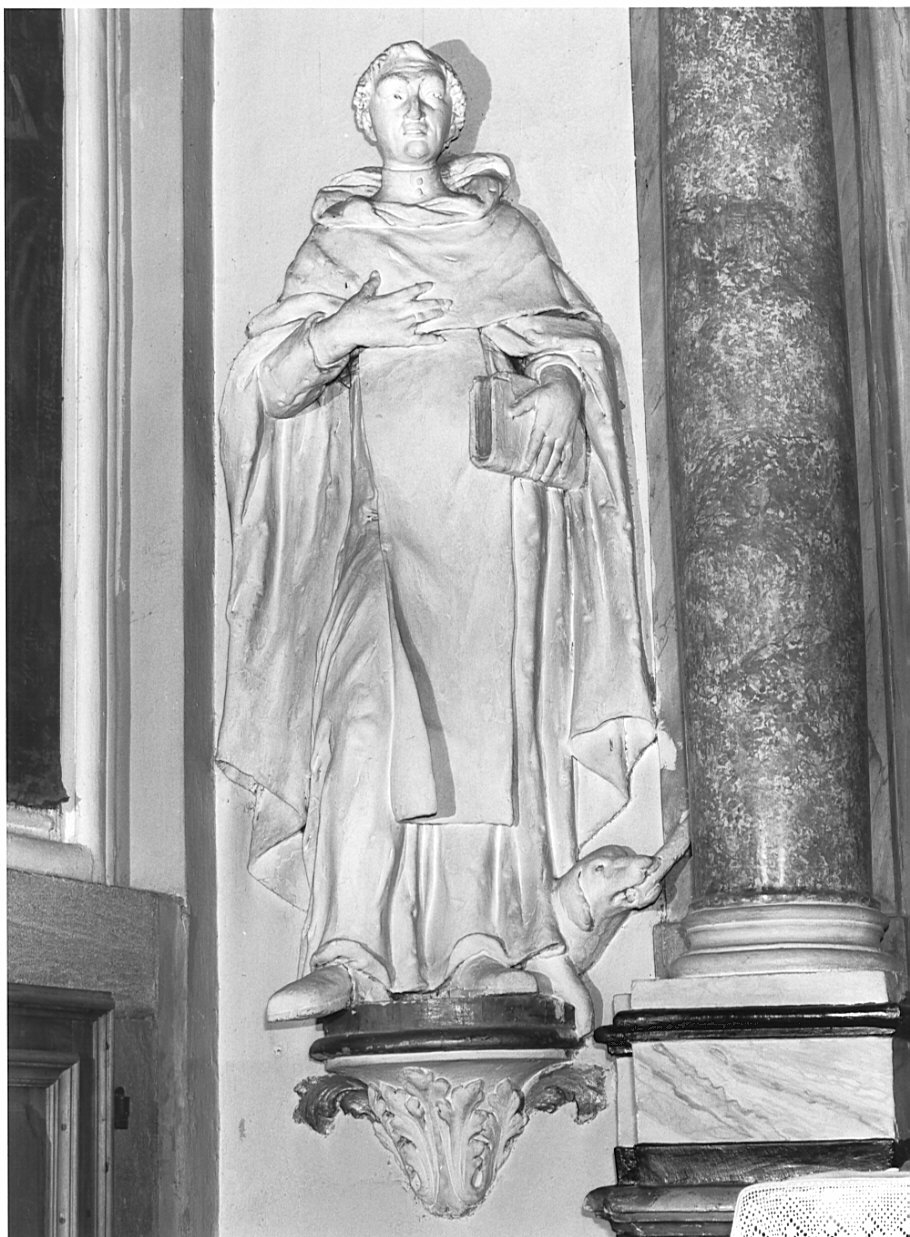 San Domenico (statua) - ambito lombardo (sec. XVIII)