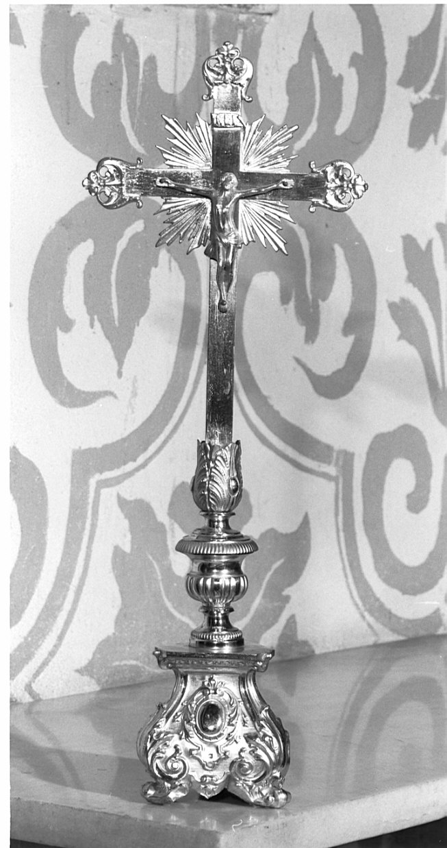 croce d'altare - ambito lombardo (prima metà sec. XIX)