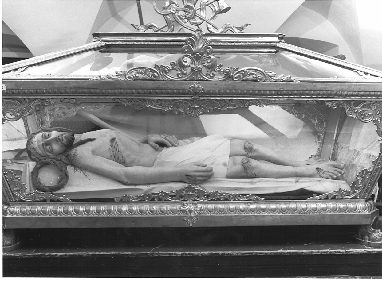 Cristo morto (statua) - bottega italiana (prima metà sec. XX)