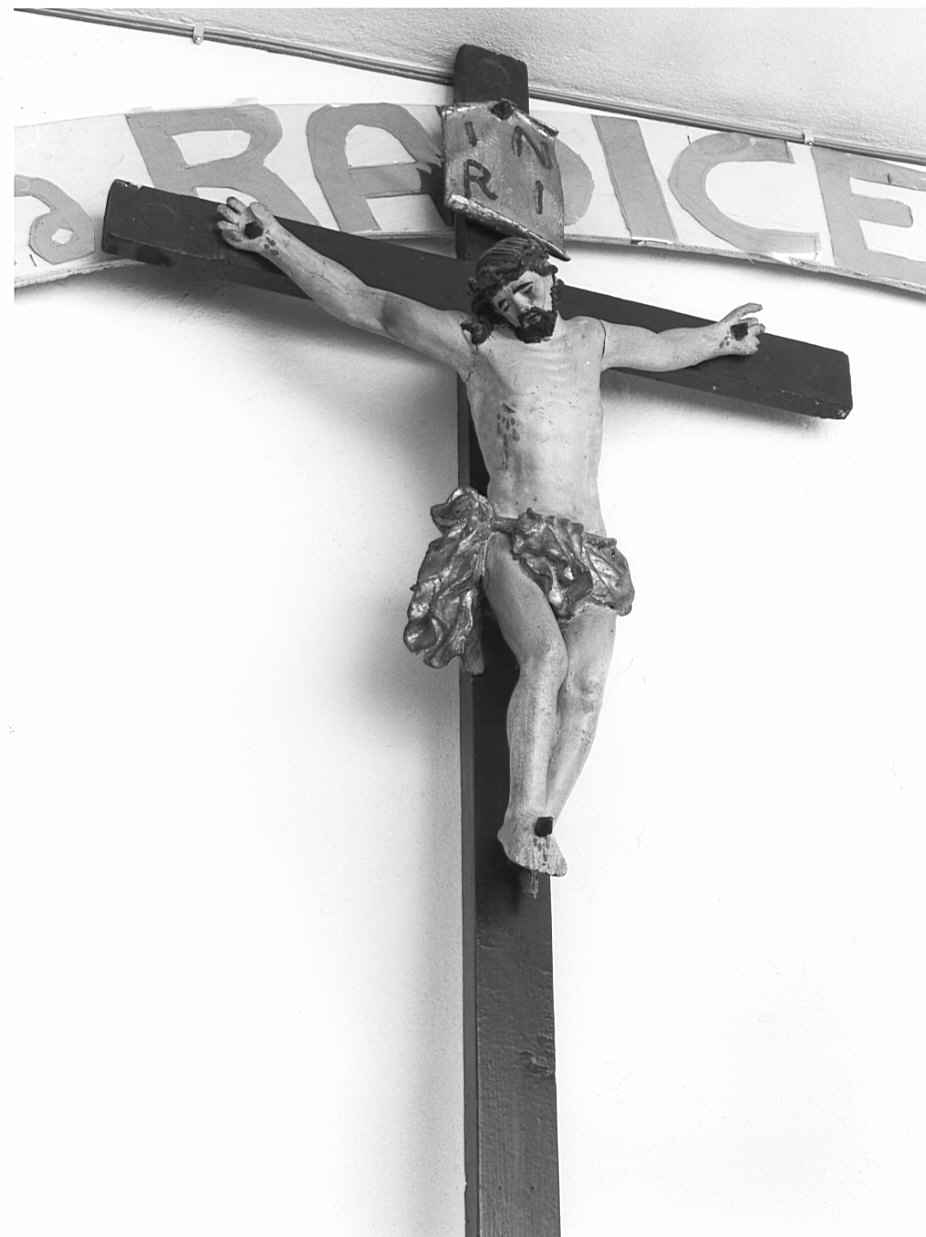 Cristo crocifisso (crocifisso) - ambito valtellinese (seconda metà, prima metà sec. XVIII, sec. XIX)