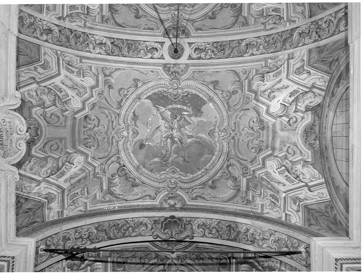 angeli (dipinto, elemento d'insieme) di Muttoni Giovanni Battista (maniera) (seconda metà sec. XVIII)