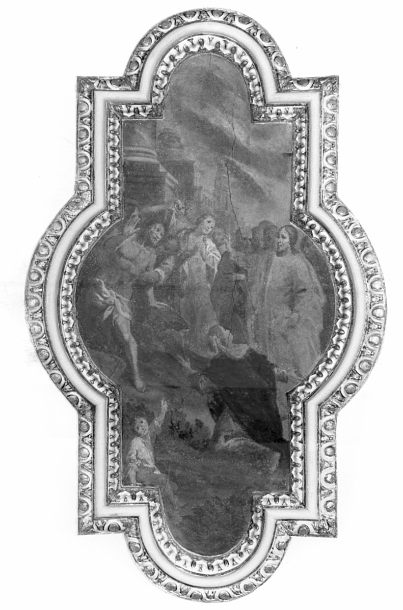 resurrezione di Lazzaro (dipinto, opera isolata) - ambito lombardo (metà sec. XVIII)
