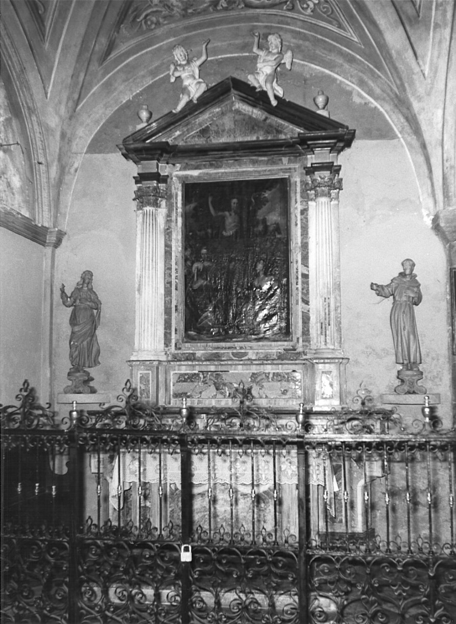 altare, opera isolata - ambito lombardo (terzo quarto sec. XVIII)